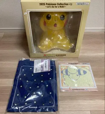 제일복권 포켓몬 라스트 원상 미니 트레이 포함 피카츄 소프트 비닐 피규어