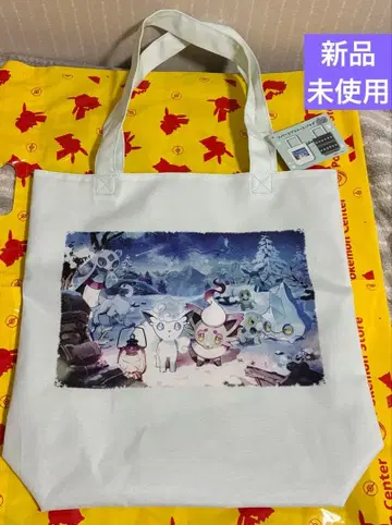 포켓몬 센터 리버서블 토트백 Snowy Gathering