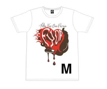 B'z FYOP 티셔츠 화이트 M 사이즈