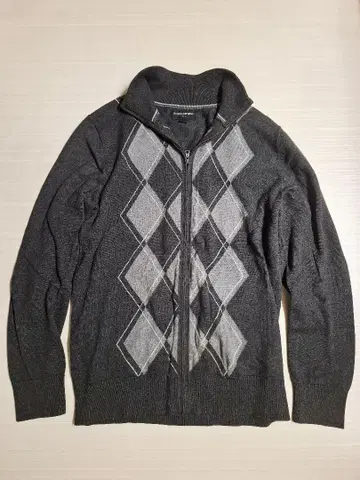 새상품급 BANANA REPUBLIC 아가일 무늬 스웨터 M 사이즈