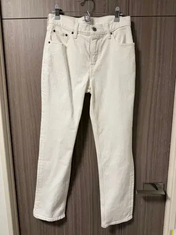 LA 구매 미사용 새상품 Abercrombie & Fitch 화이트 데님