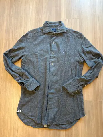 TRUZZI 테일러드 긴팔 셔츠 그레이