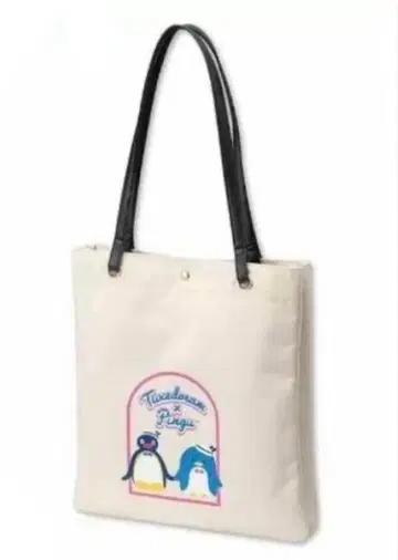 턱시도샘 x 핑구 토트백