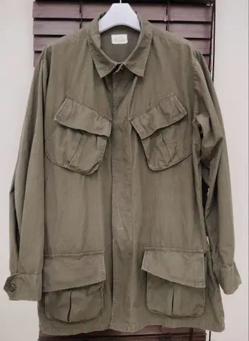 미군 실물 정글 퍼티그 69년 M-L 립스탑