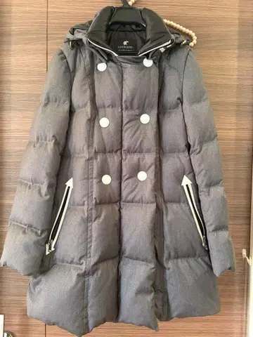 LOVELLESS 다운 자켓 밀레 그레이 34 S 화이트 구스