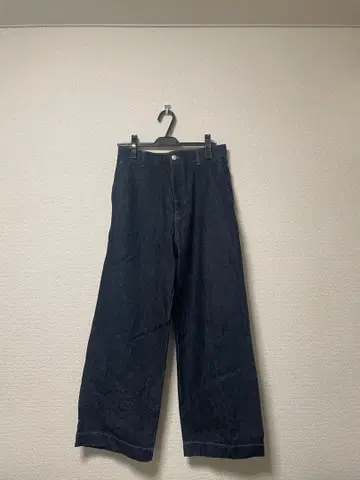 WYM 다크 블루 데님 팬츠