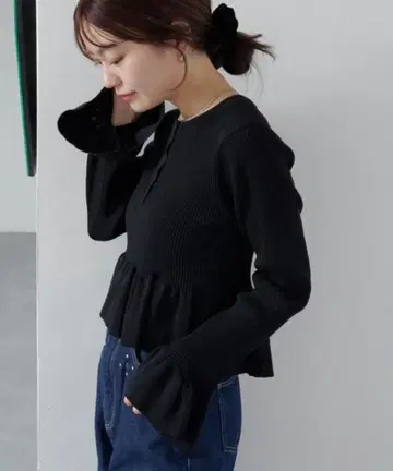 Kastane 페플럼 헨리 니트