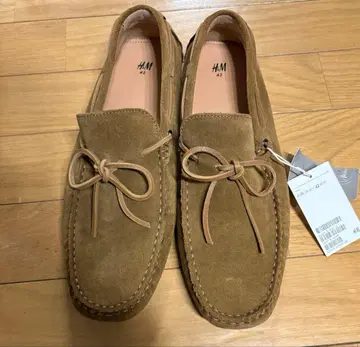 H&M 스웨이드 모카신 42 브라운