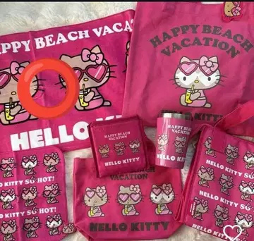 일광화상 키티 주스 페이스 타월