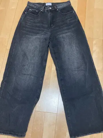 ideaswam 데님 블랙 배기