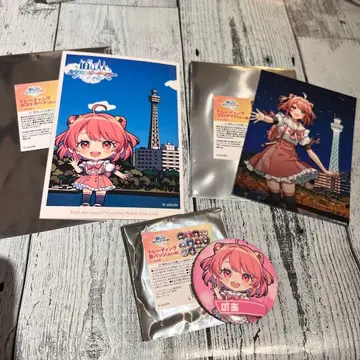 컬러풀 피치 타워 카라피치 노아 엽서 프로마이드 캔뱃지