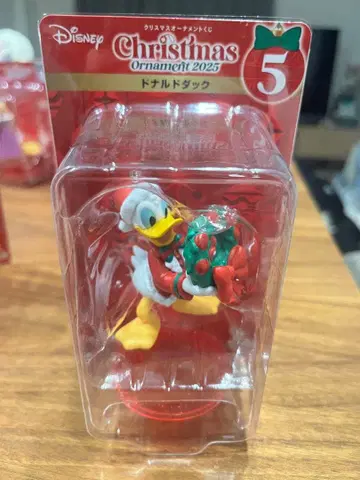Disney 크리스마스 오너먼트 2025 도널드 덕