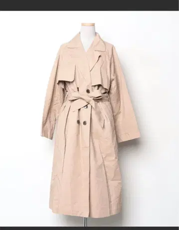 새상품 moussy 베이지 트렌치코트 MDRESS TRENCH COAT