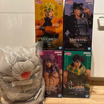 죠죠의 기묘한 모험 피규어 봉제 인형 5종 세트