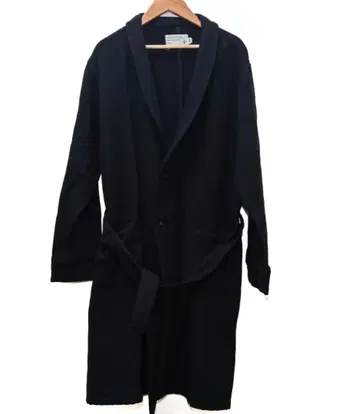 [새상품급] YARMOUTH 울 가운 38 네이비