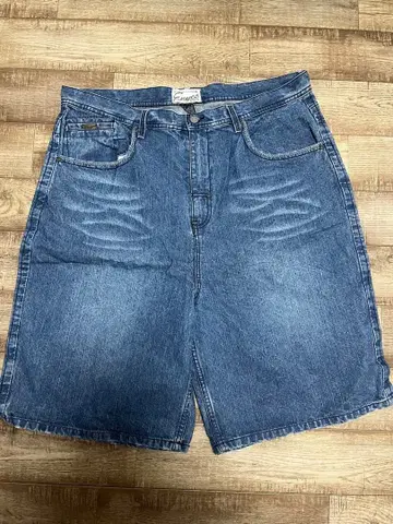 enyce 데님 숏팬츠 구제 의류 90s 빈티지