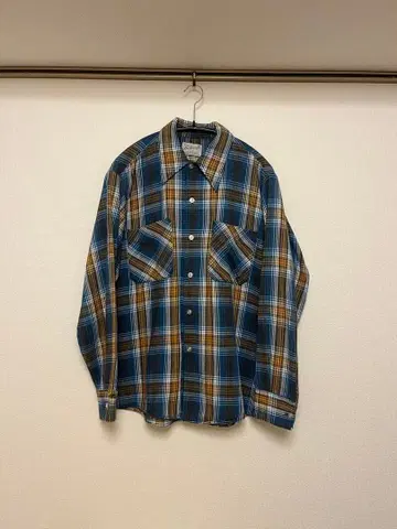 70s bellcraft 플란넬 셔츠
