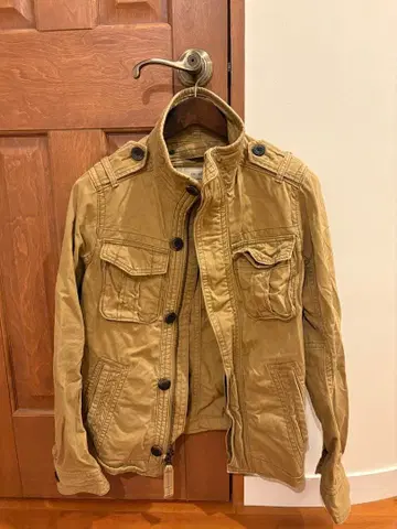 아바클로 두꺼운 원단 코튼 밀리터리 자켓 사이즈 S