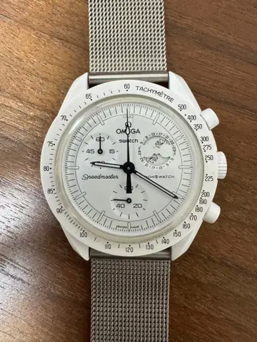 OMEGA SWATCH MISSION TO THE MOONPHASE