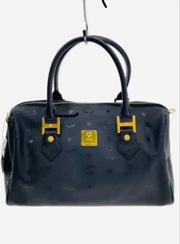 인기 MCM 블랙 가죽 핸드백 y2k