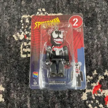 베놈 스파이더맨 베어브릭 피규어