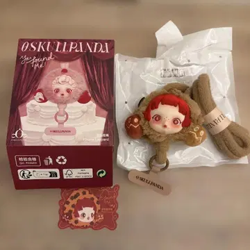 스컬팬더 스트랩 피넛 SKULLPANDA