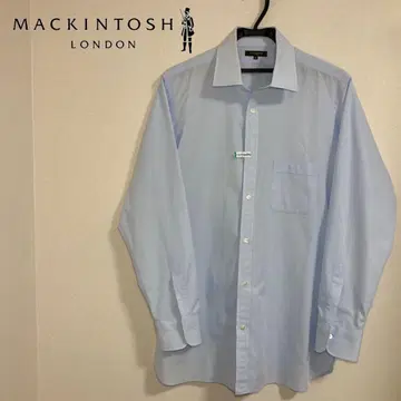 [새상품급] Mackintosh London 긴팔 드레스 셔츠 파랑