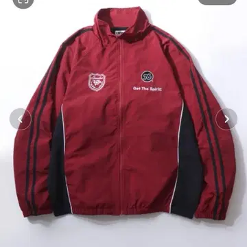 76Lubricants 절개 브로크 코어 나일론 트랙 자켓