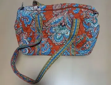 Halchrome 페이즐리 무늬 퀼트 백