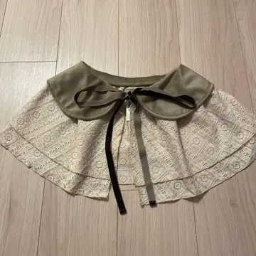 사만사 모스모스 3WAY 레이어드 탈착식 옷깃 베이지