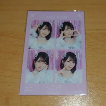 =LOVE 사사키 마이카 4컷 포토 카드
