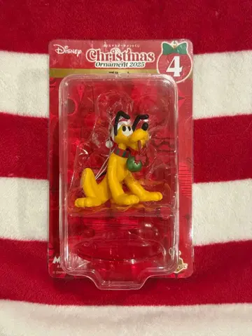 Disney 플루토 크리스마스 오너먼트 2025