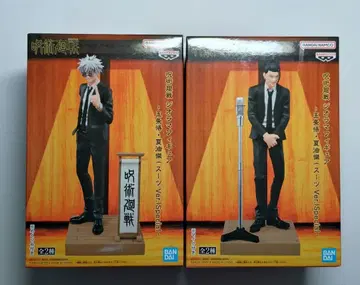 주술회전 디오라마 피규어 고죠 사토루 게토 스구루 수트 스페셜 세트