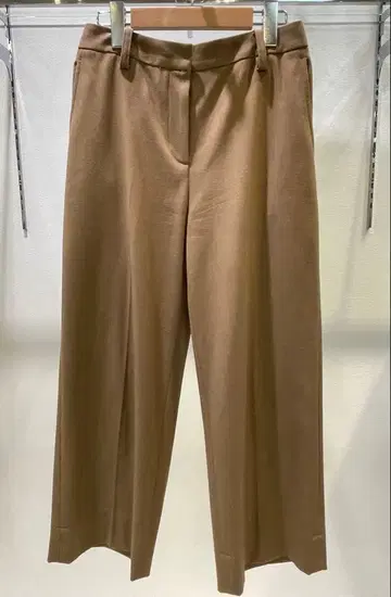 SWINSWING 울 혼방 센터 프레스 팬츠