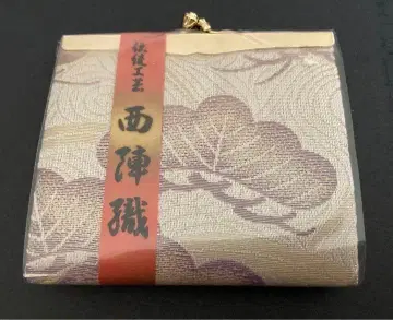 니시진 비단 지갑 가마구치 지갑 쇼와 레트로