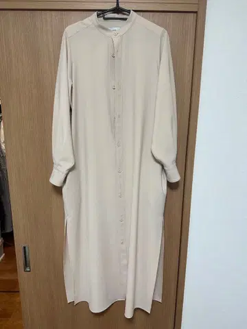 HYKE MAXI SHIRT DRESS