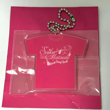 마츠다 세이코 랜덤 아크릴 참 핑크 T