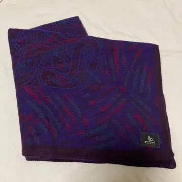 JEAN-LOUIS SCHERRER 대형 숄 스톨 페이즐리 무늬