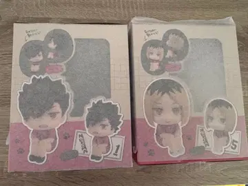 하이큐 룩업 쿠로오 테츠로 코즈메 켄마 세트 [한정판 방석 포함]