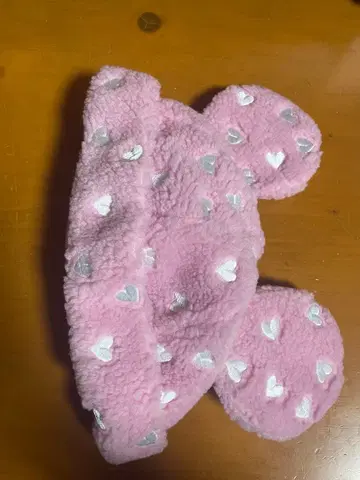 디즈니 팔팔루자 나카요시 클럽 하트 무늬 보아캡