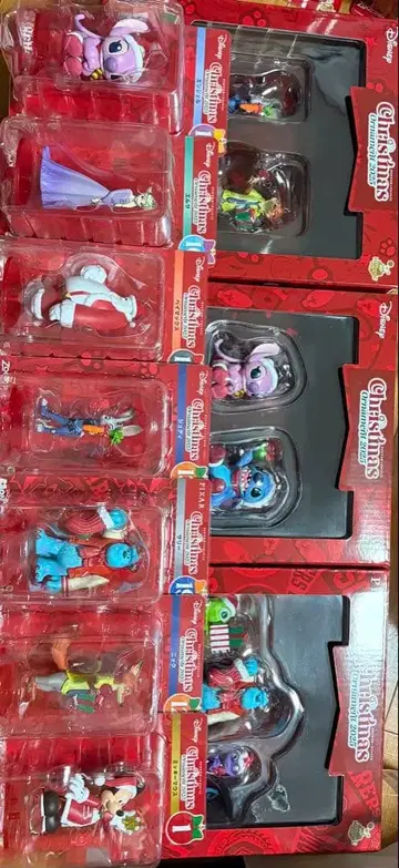 디즈니 오너먼트 D.E.F상, 미키, 베이맥스, 닉, 안나 외