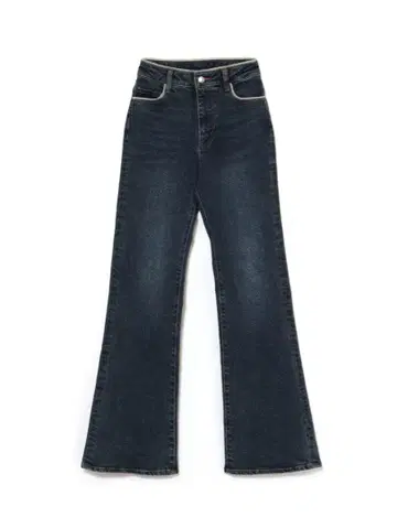 andmary Heart stitch denim navy blue M