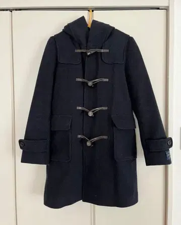 어반 리서치 더플 코트 네이비