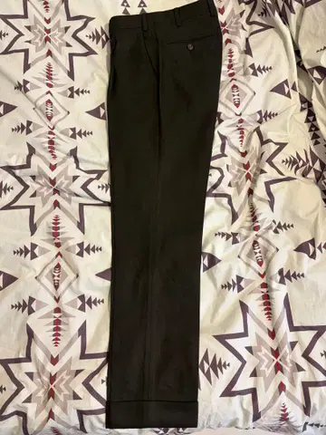 GERMANO 제르마노 울 플란넬 슬랙스 46