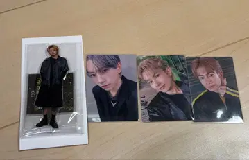 케이 라스피 아크릴 스탠드 트레이딩 카드 컴프 세트