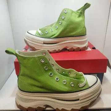 [ 새상품 ] CONVERSE 그린 하이컷 스니커즈