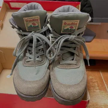Grandking 하이컷 등산화 카키 23.5cm
