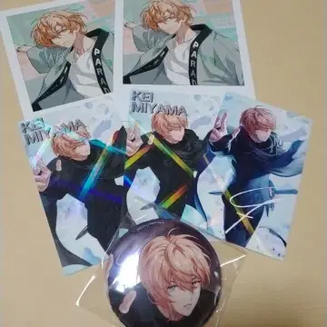 파라라이 6주년 쿄 미야마 쿄 캔뱃지 프로필 카드 포토 카드