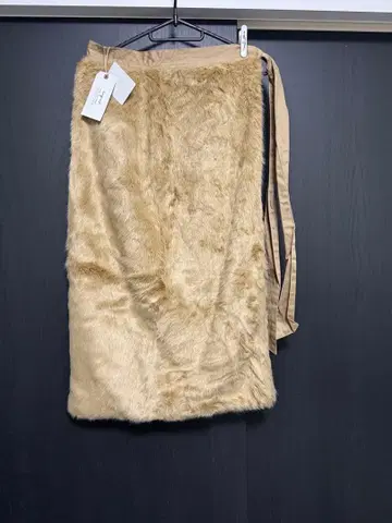 Ungrid 베이지 롱 스커트