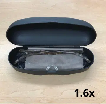 미사용 새상품 하즈키 루페 라지 1.6x 브라운